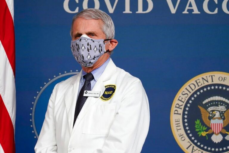 Dr Fauci preaching MOAH BOOSTAS!