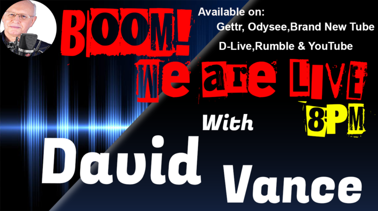 David Vance Wednesday Night LIVE