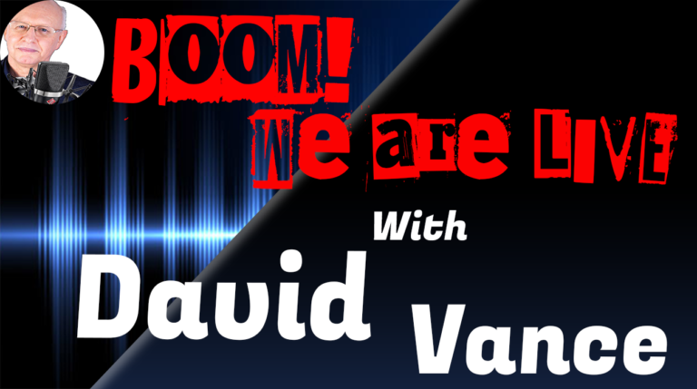 David Vance LIVE AGAIN!