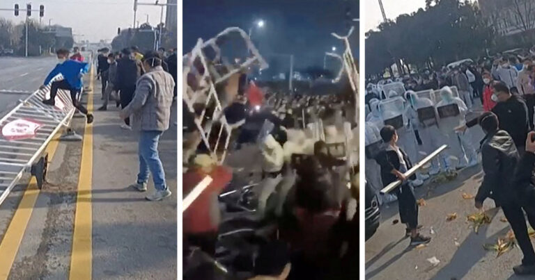 China protests Covid tyranny!