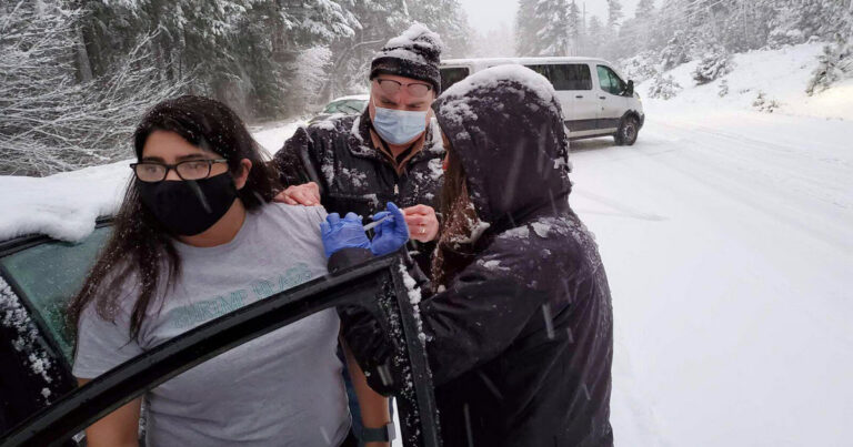 Vaccine Damage or Winter Covid?