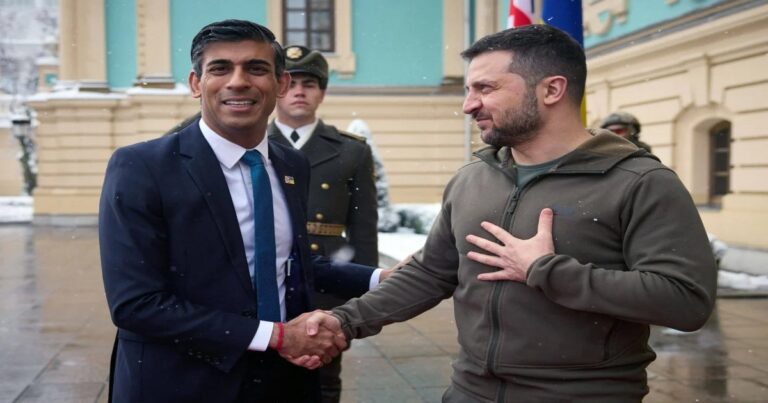 Rishi and Zelensky Bromance!