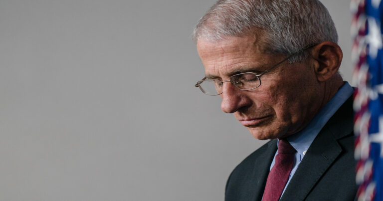 Fauci frustrated!