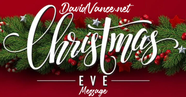 Christmas Eve Message!