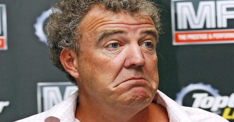 Jeremy Clarkson goes into Top Gear to be cancelled!