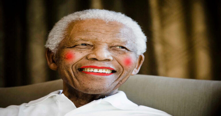 Did Nelson Mandela want to be a woman?