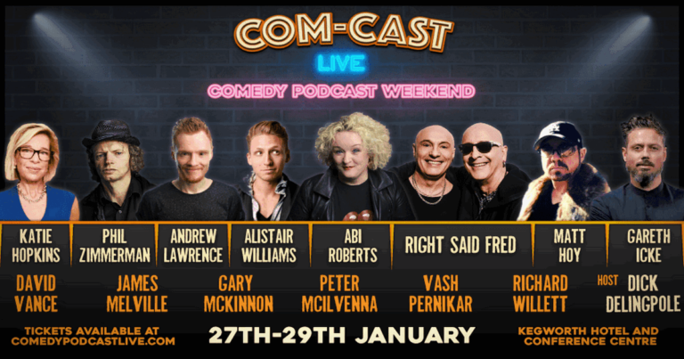 Fancy some laughs? Join me and a cast of thousands later this month?
