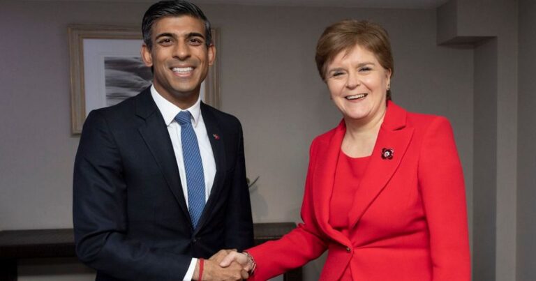 Sunak vs Sturgeon!