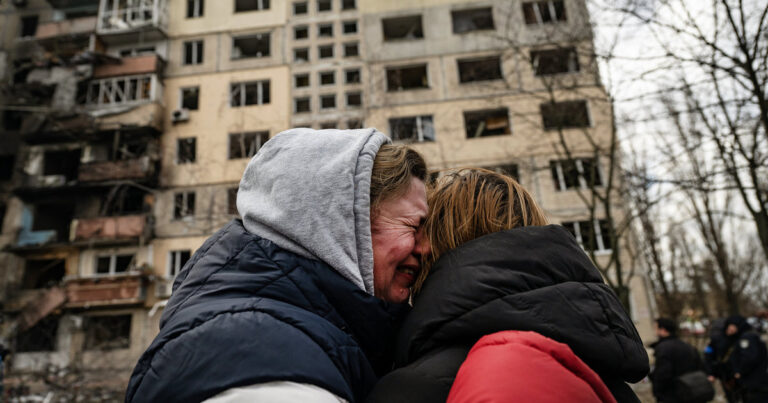 Ukrainians unhappy in the UK.