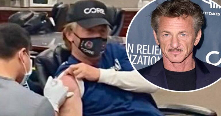 Sean Penn – dedicated Vaxx salesman