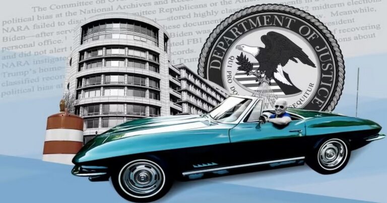 Joe Biden’s classified Corvette!