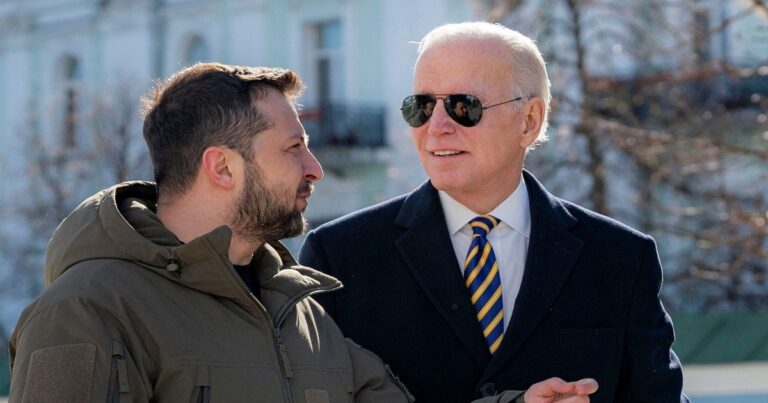 Biden went to KEEEEEV!
