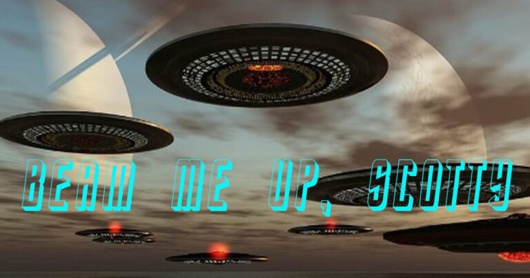 Waiting for the UFO’s.
