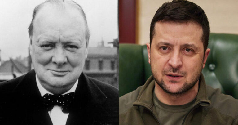 Zelensky is NO Churchill!
