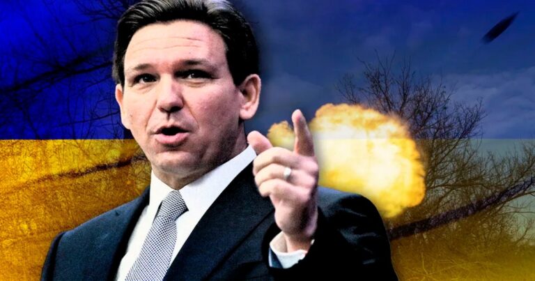 DeSantis follows Trump on Ukraine.