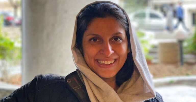 Hijab’ protesters – Brave. Nazanin: still just stupid.