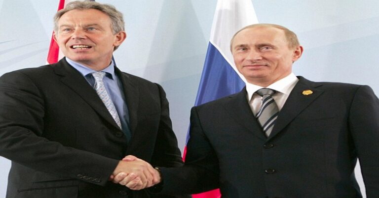 Arrest Blair – not Putin!