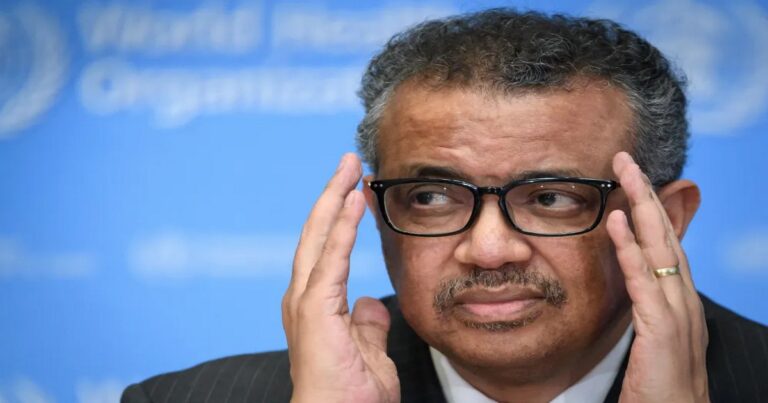 Dr Tedros – lying to your face!