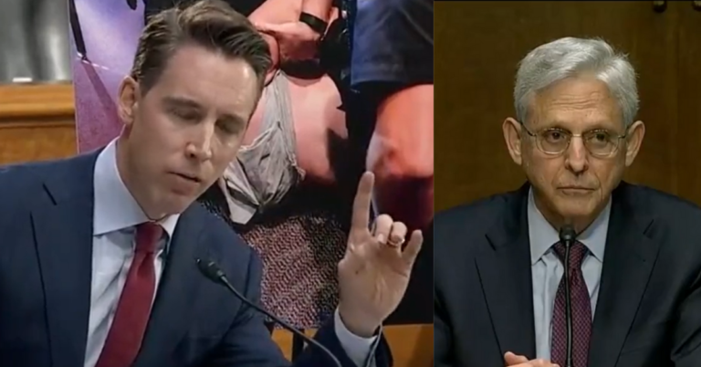 Sen. Josh Hawley Interrogates AG Merrick Garland