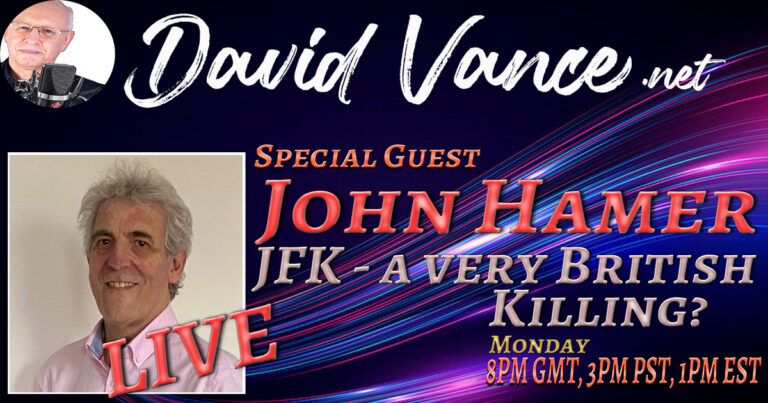 Monday LIVE with John Hamer ”The JFK Killing – a very British Coup?”