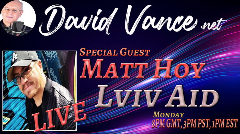 Monday night LIVE with Special guest Matt Hoy