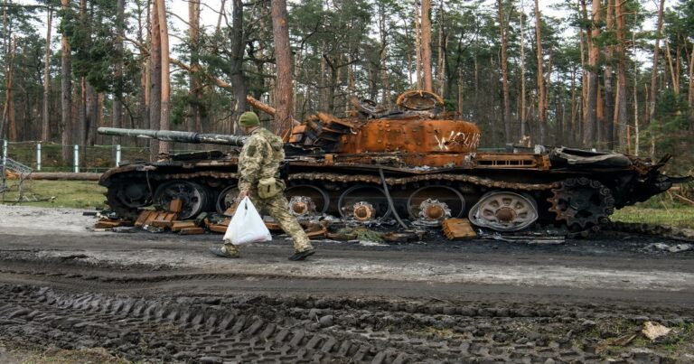 Prepping for defeat in Ukraine.