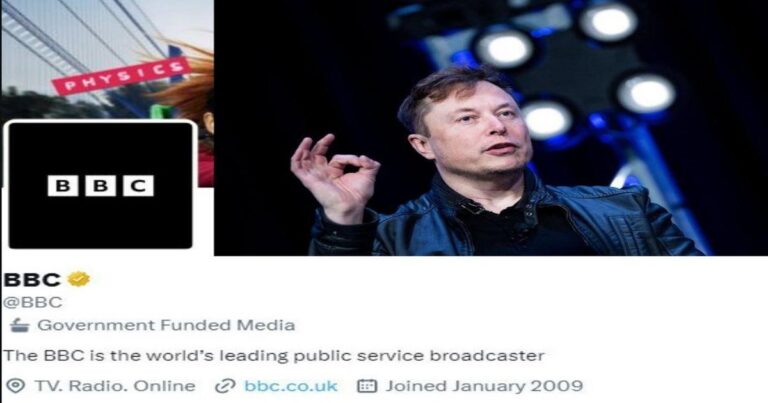 BBC owned by Elon Musk!