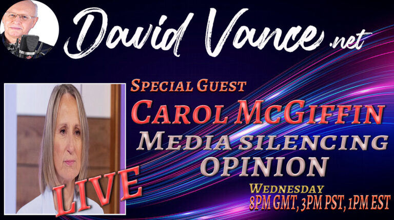 Wednesday Night LIVE: ”Media silencing opinion” With Carol McGiffin