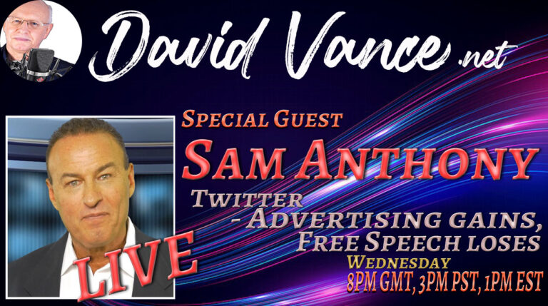 Wednesday LIVE with Sam Anthony. The future of Twitter?