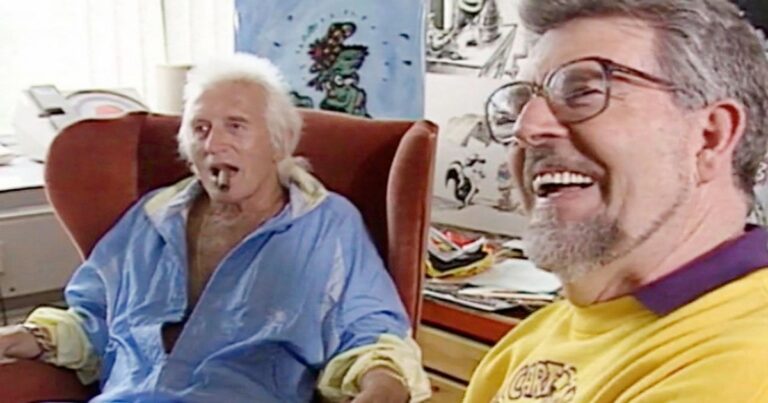 Savile and Harris – in plain sight!