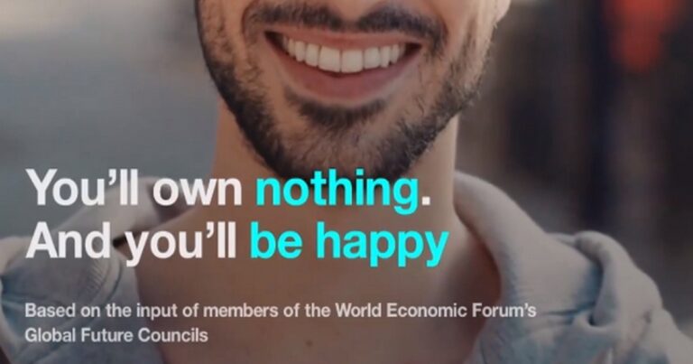 You will own nothing and be happy
