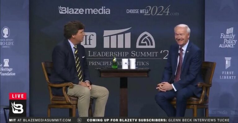 Tucker vs Asa Hutchinson