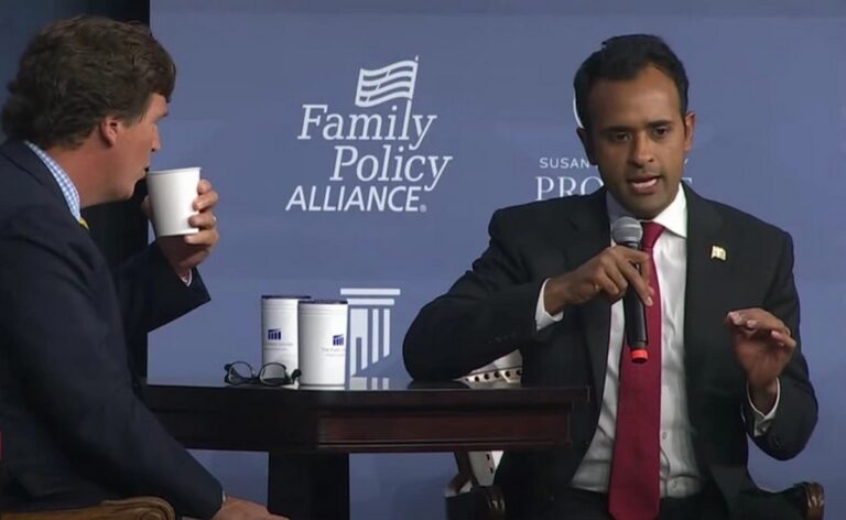 Tucker vs Vivek Ramaswamy