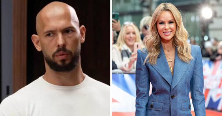 Andrew Tate vs Amanda Holden.