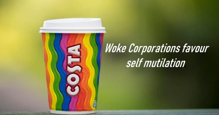 Woke Corporations pushing Self Mutilation!