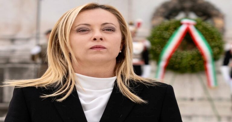 Giorgia Meloni – Globalist shill.