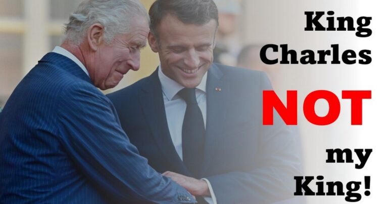 King Charles – NOT  my King!