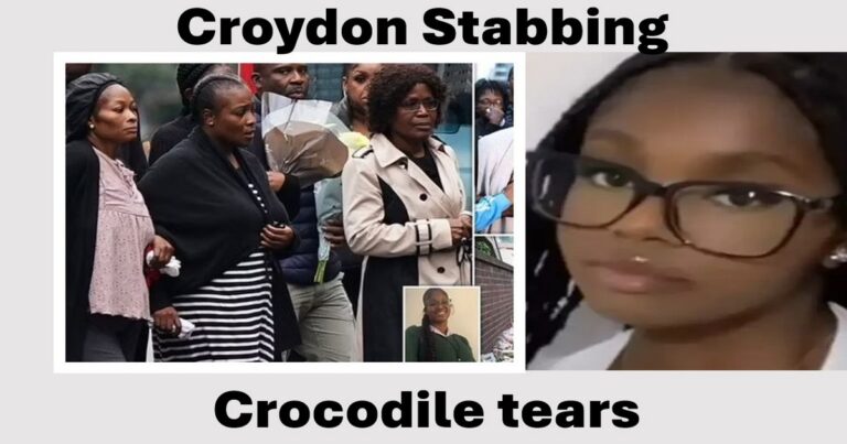 Croydon Stabbing and Crocodile Tears.