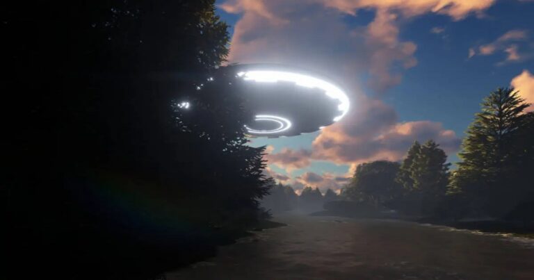 Waiting for the UFOs!