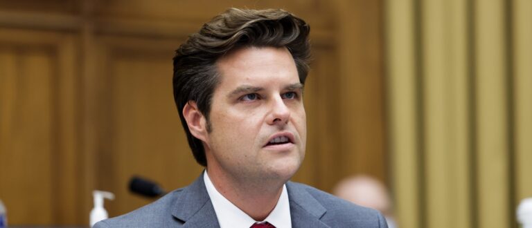 Matt Gaetz cutting off your nose to spite your face