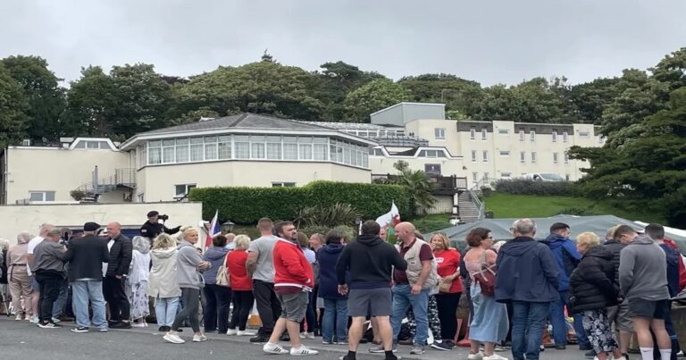 Victory at Stradey Park Migrant Hotel!