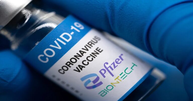 Covid cases rising – Pfizer profits falling.