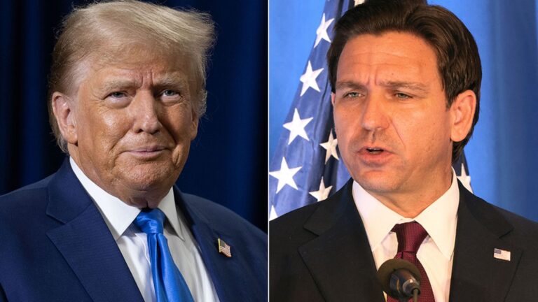 De Santis exits stage left, Trump triumphs