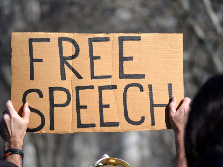 Free Speech means tolerance of Anti-Semitism!