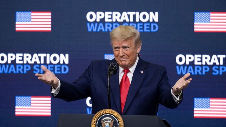 Operation Warp Speed – Trump’s achilles heel!