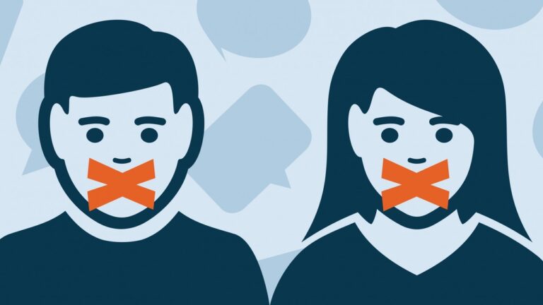 Policing free speech!