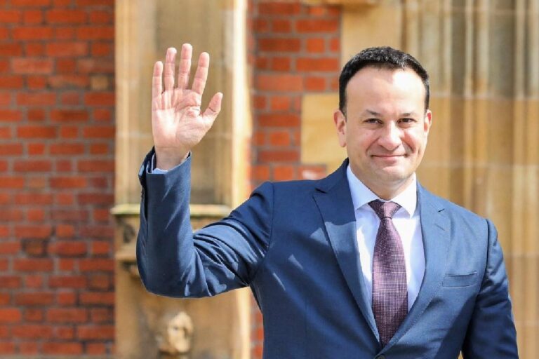 The sudden departure of Varadkar!