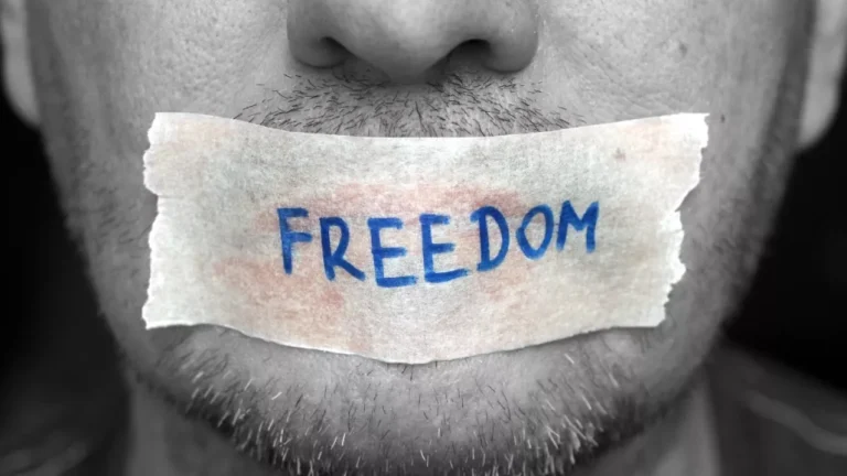 Hate Crime snuffing out free speech.
