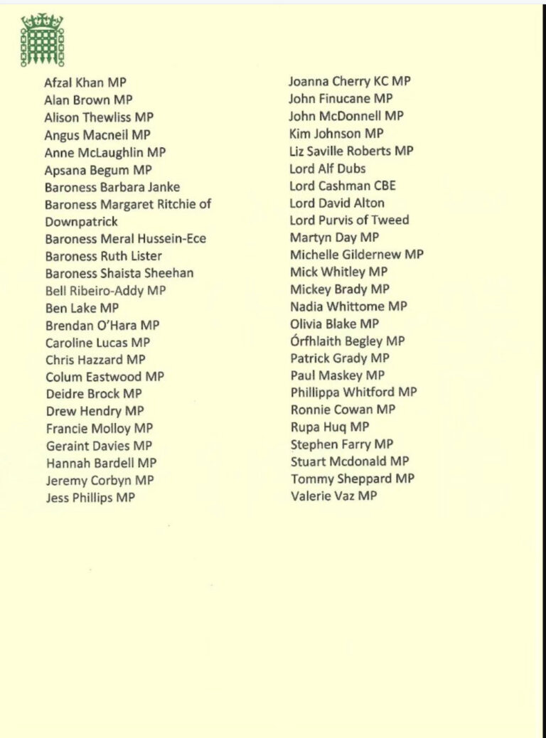 How many Gazans for the UK?