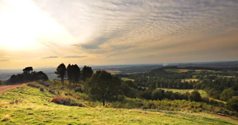 Clent Hills in Worcestershire is usually a delightful experience,